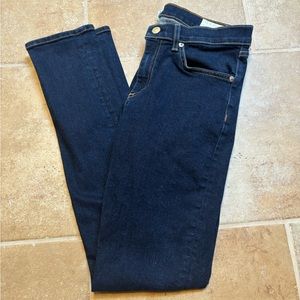 30 Rag & Bone high rise skinny dark wash jeans